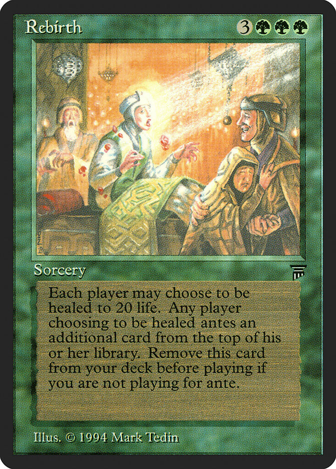Rebirth [Legends] MTG Single Magic: The Gathering | Red Claw Gaming
