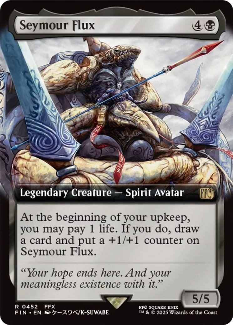 Seymour Flux (Extended Art) [FINAL FANTASY] MTG Single Magic: The Gathering | Red Claw Gaming