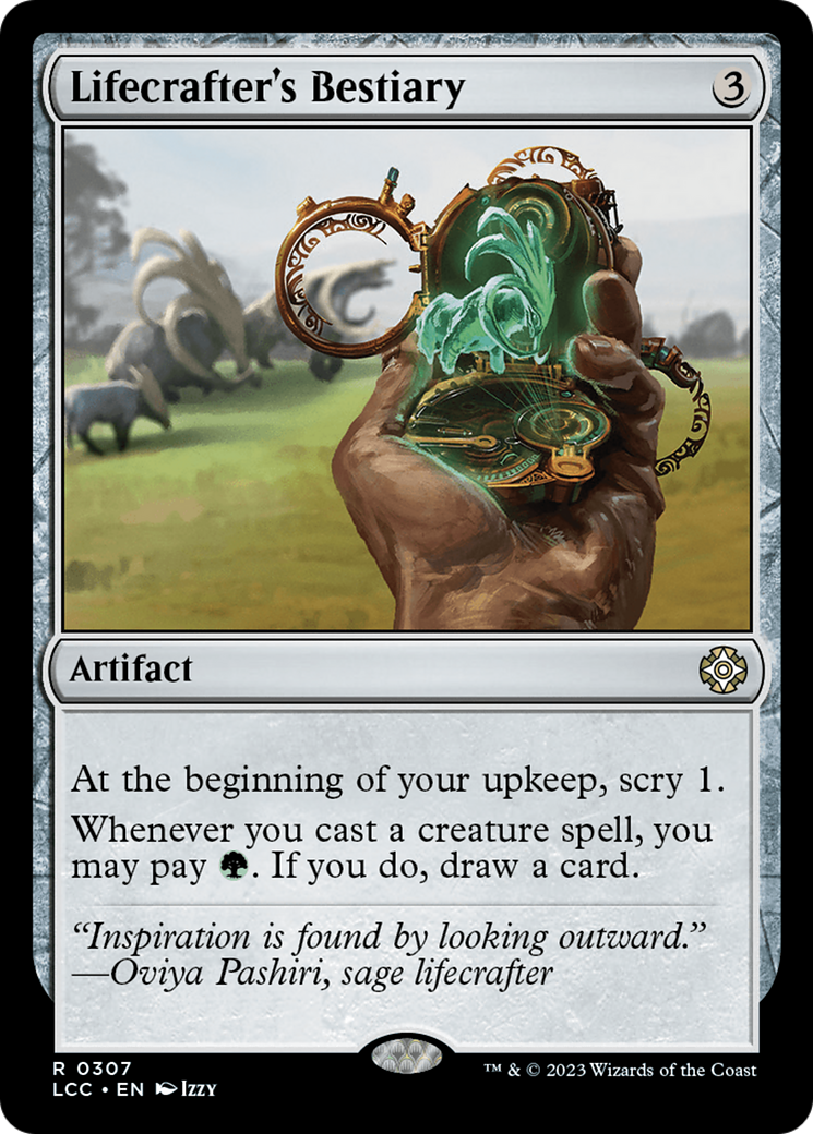 Lifecrafter's Bestiary [The Lost Caverns of Ixalan Commander] MTG Single Magic: The Gathering | Red Claw Gaming