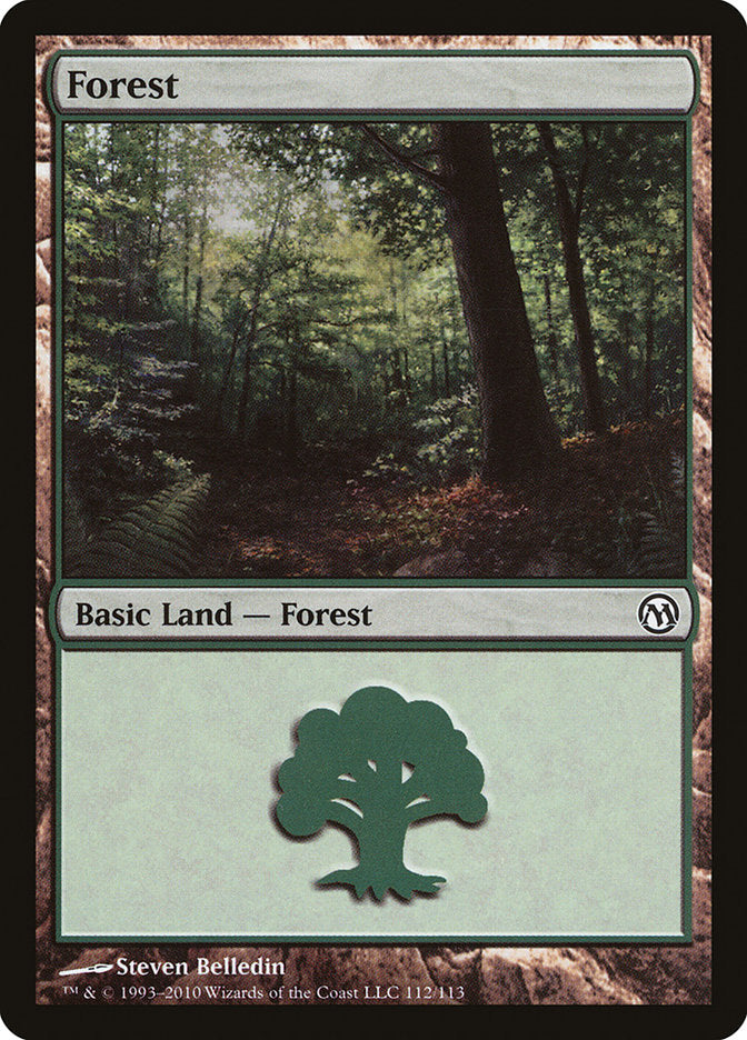 Forest (112) [Duels of the Planeswalkers] MTG Single Magic: The Gathering | Red Claw Gaming