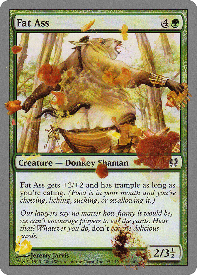 Fat Ass [Unhinged] MTG Single Magic: The Gathering | Red Claw Gaming