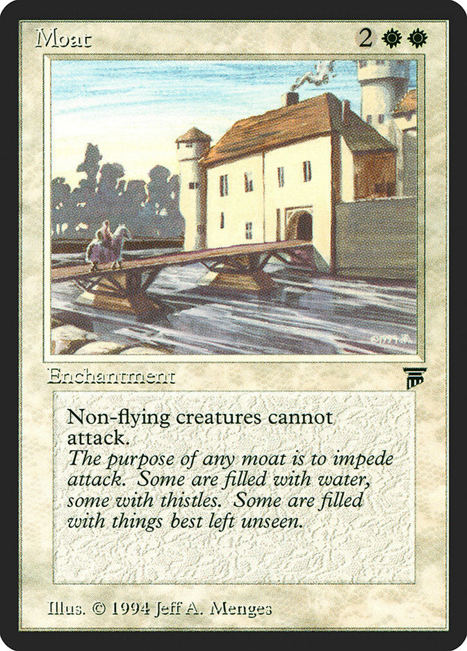 Moat [Legends] MTG Single Magic: The Gathering | Red Claw Gaming