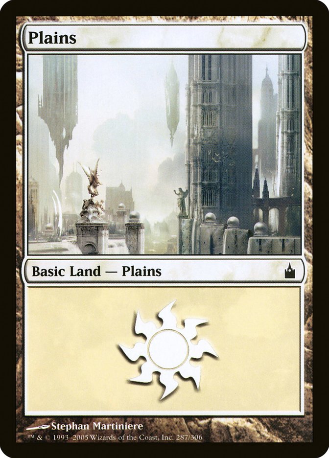 Plains (287) [Ravnica: City of Guilds] MTG Single Magic: The Gathering | Red Claw Gaming