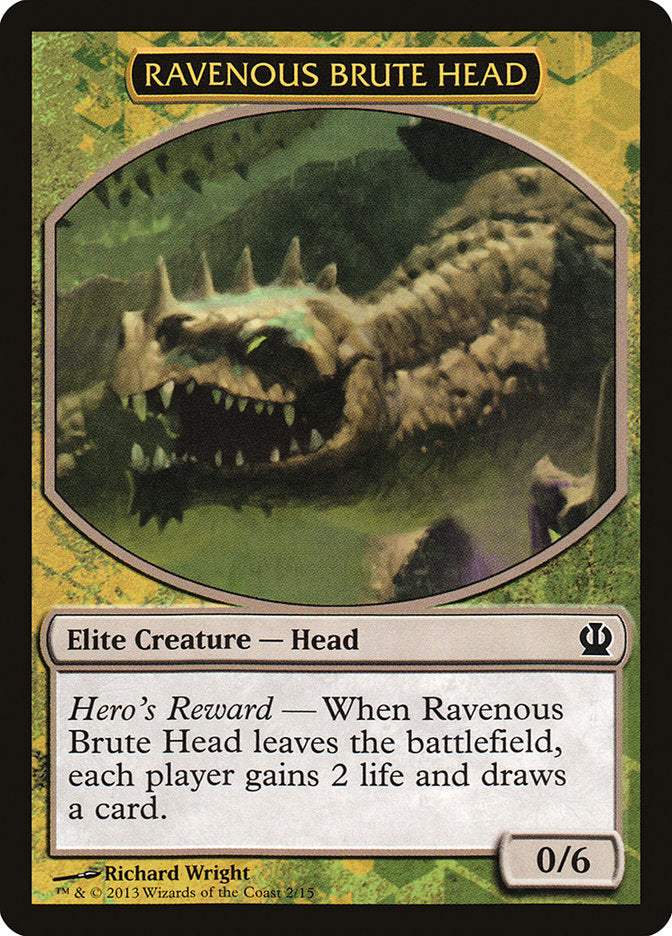 Ravenous Brute Head [Theros Face the Hydra] MTG Single Magic: The Gathering | Red Claw Gaming
