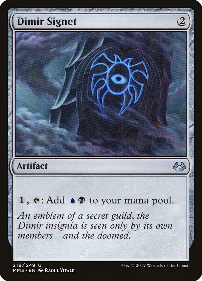 Dimir Signet [Modern Masters 2017] MTG Single Magic: The Gathering | Red Claw Gaming