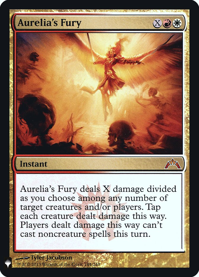 Aurelia's Fury [Mystery Booster] MTG Single Magic: The Gathering | Red Claw Gaming