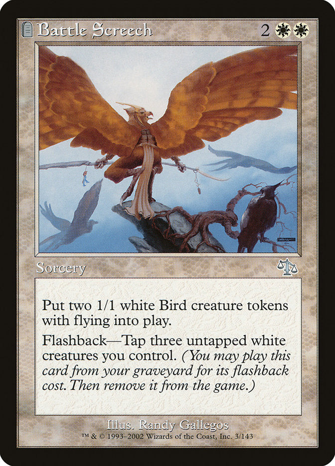 Battle Screech [Judgment] MTG Single Magic: The Gathering | Red Claw Gaming