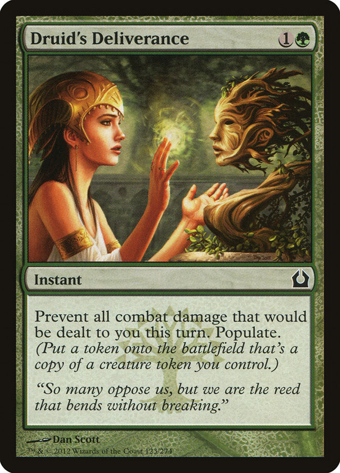 Druid's Deliverance [Return to Ravnica] MTG Single Magic: The Gathering | Red Claw Gaming