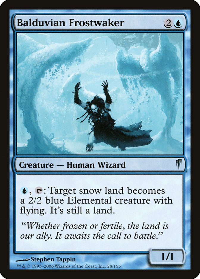 Balduvian Frostwaker [Coldsnap] MTG Single Magic: The Gathering | Red Claw Gaming