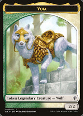 Voja // Saproling Double-Sided Token [Guilds of Ravnica Guild Kit Tokens] MTG Single Magic: The Gathering | Red Claw Gaming