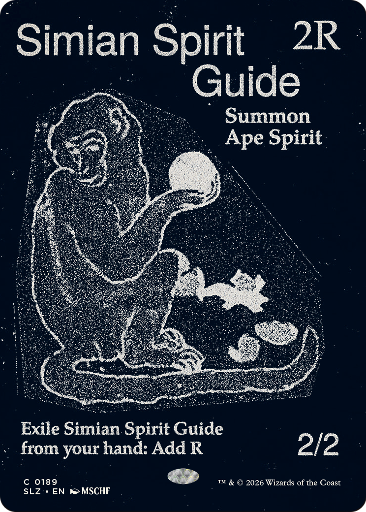 Simian Spirit Guide (0189) [Secret Lair x MSCHF: The Zeta Set] | Red Claw Gaming
