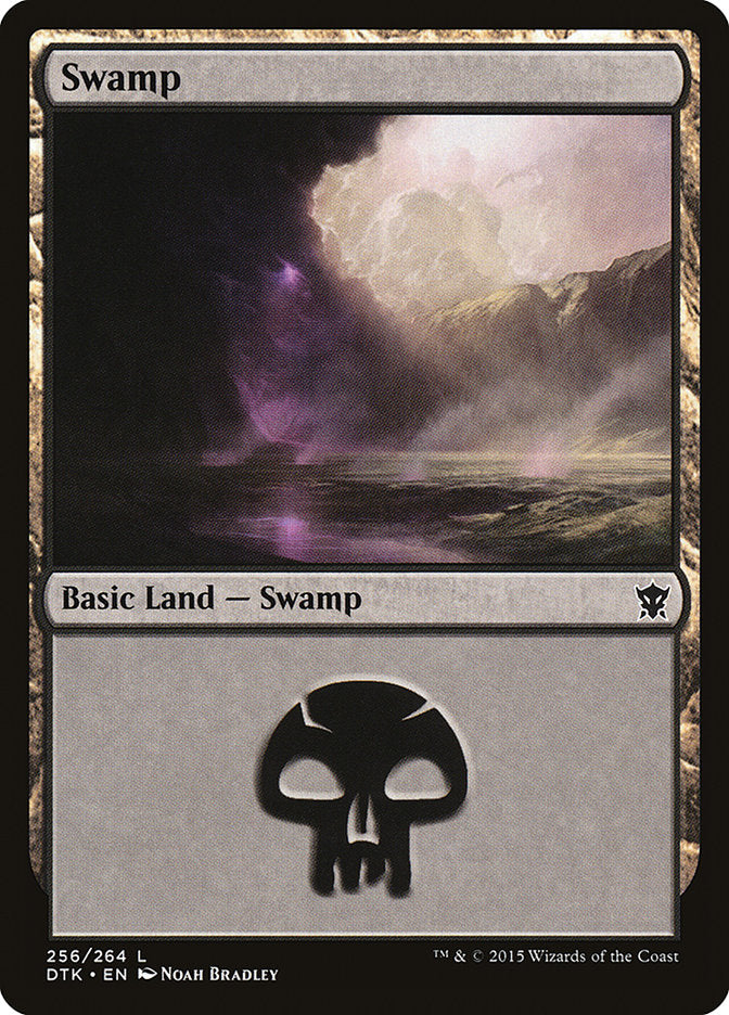 Swamp (256) [Dragons of Tarkir] MTG Single Magic: The Gathering | Red Claw Gaming