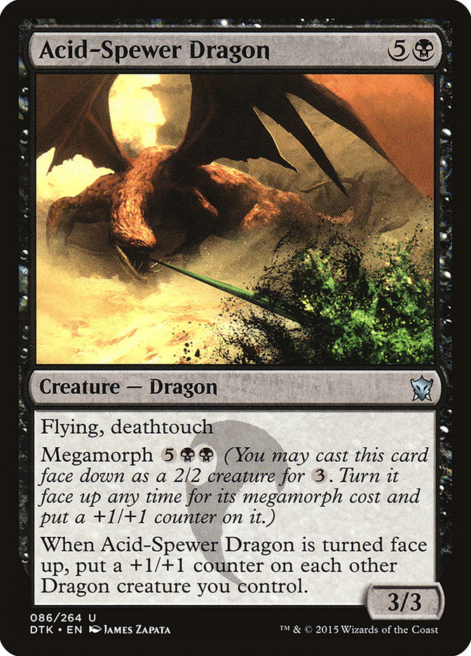 Acid-Spewer Dragon [Dragons of Tarkir] MTG Single Magic: The Gathering | Red Claw Gaming