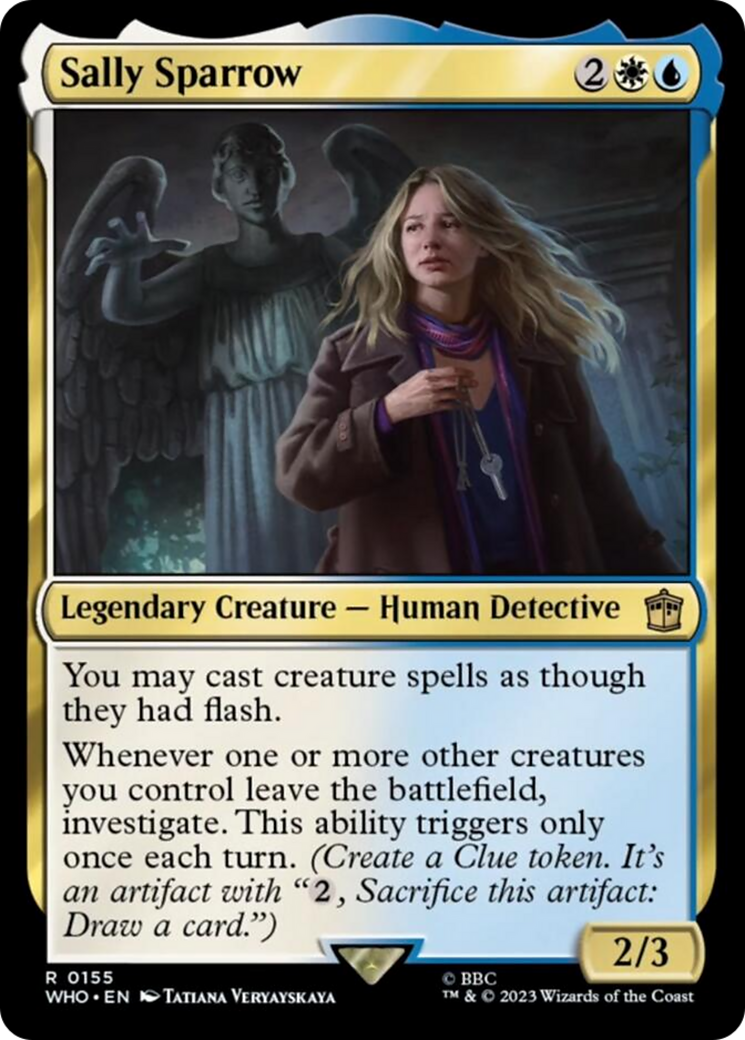 Sally Sparrow [Doctor Who] MTG Single Magic: The Gathering | Red Claw Gaming