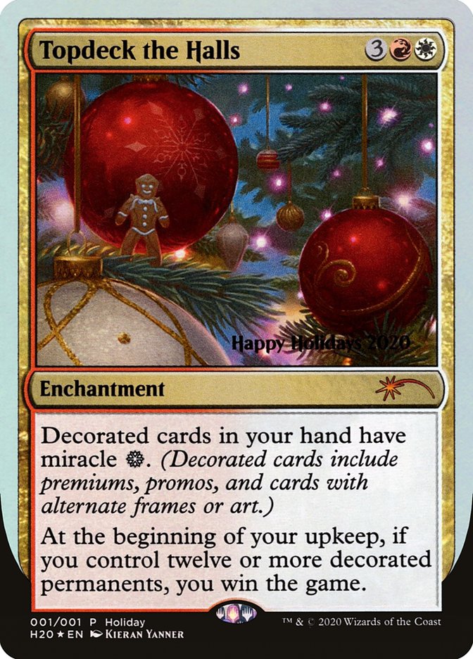 Topdeck the Halls [Happy Holidays] MTG Single Magic: The Gathering | Red Claw Gaming