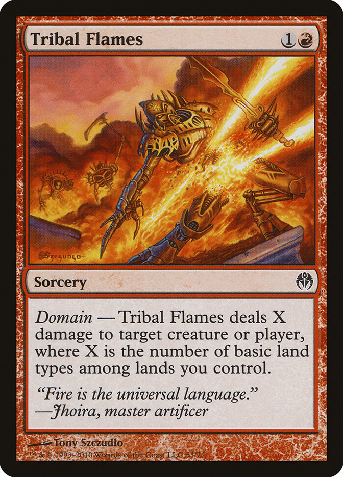 Tribal Flames [Duel Decks: Phyrexia vs. the Coalition] MTG Single Magic: The Gathering | Red Claw Gaming