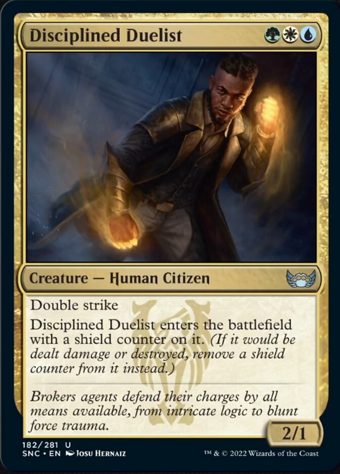 Disciplined Duelist [Streets of New Capenna] MTG Single Magic: The Gathering | Red Claw Gaming