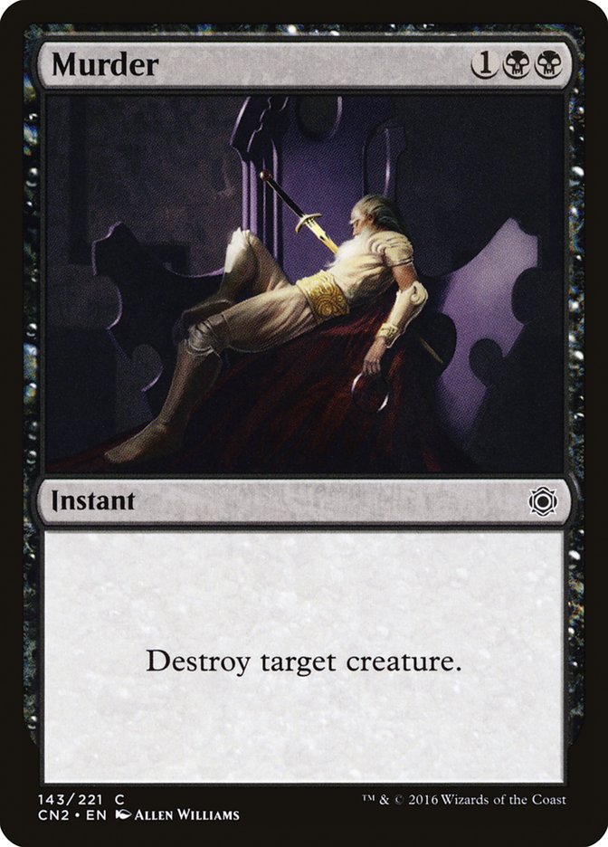 Murder [Conspiracy: Take the Crown] MTG Single Magic: The Gathering | Red Claw Gaming