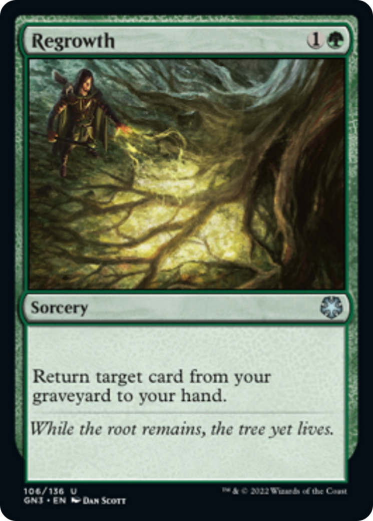 Regrowth [Game Night: Free-for-All] MTG Single Magic: The Gathering | Red Claw Gaming