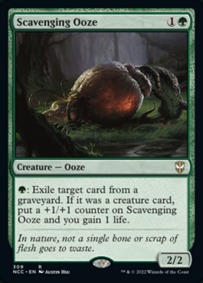 Scavenging Ooze [Streets of New Capenna Commander] MTG Single Magic: The Gathering | Red Claw Gaming