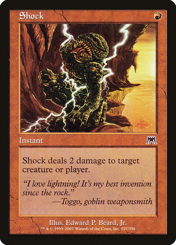 Shock [Onslaught] MTG Single Magic: The Gathering | Red Claw Gaming