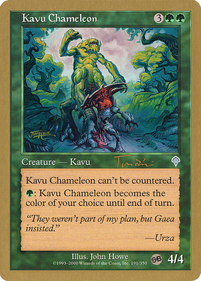 Kavu Chameleon (Jan Tomcani) (SB) [World Championship Decks 2001] MTG Single Magic: The Gathering | Red Claw Gaming