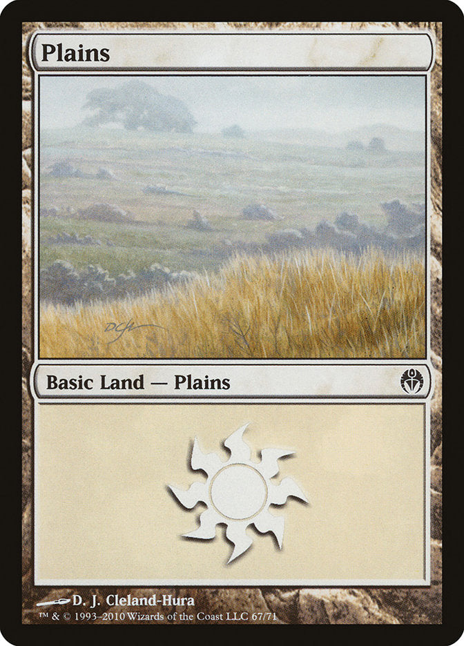 Plains (67) [Duel Decks: Phyrexia vs. the Coalition] MTG Single Magic: The Gathering | Red Claw Gaming