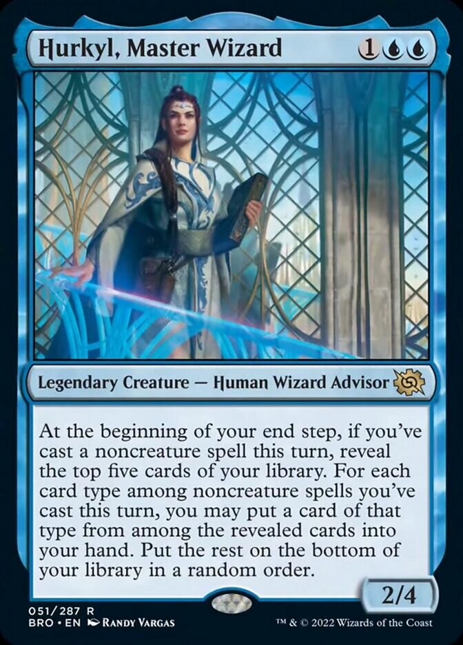 Hurkyl, Master Wizard [The Brothers' War] MTG Single Magic: The Gathering | Red Claw Gaming