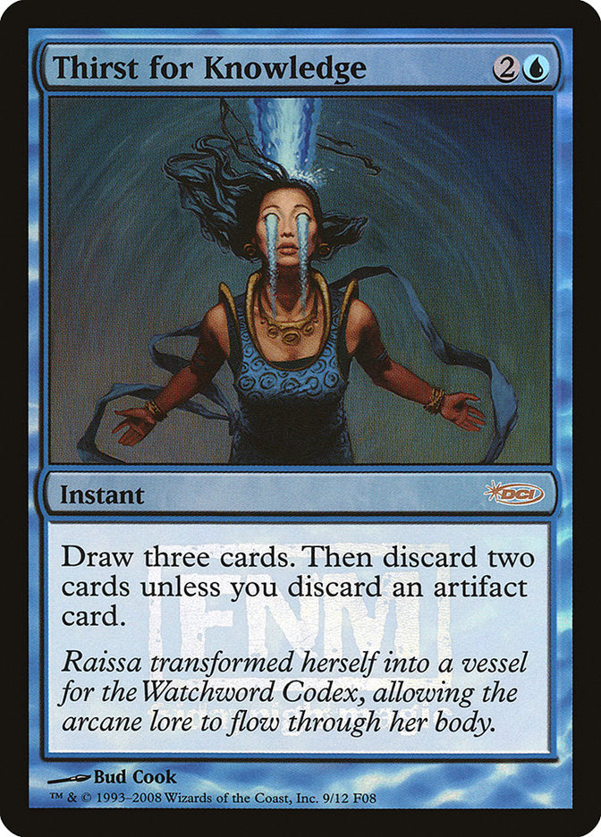 Thirst for Knowledge [Friday Night Magic 2008] MTG Single Magic: The Gathering | Red Claw Gaming