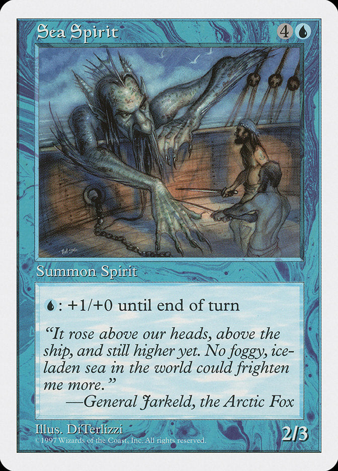 Sea Spirit [Fifth Edition] MTG Single Magic: The Gathering | Red Claw Gaming