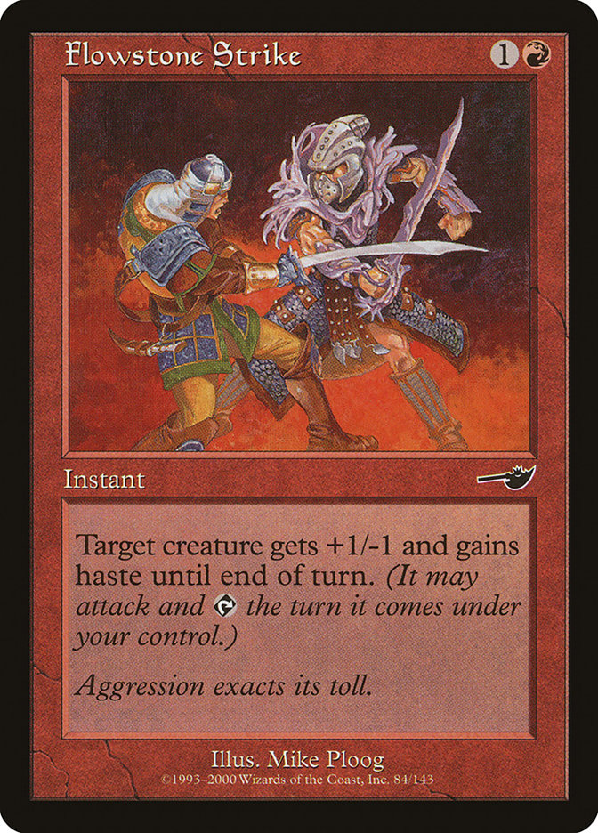 Flowstone Strike [Nemesis] MTG Single Magic: The Gathering | Red Claw Gaming