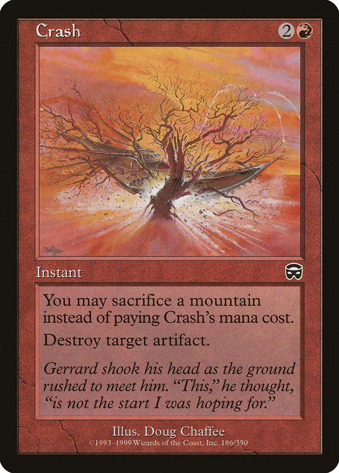 Crash [Mercadian Masques] MTG Single Magic: The Gathering | Red Claw Gaming