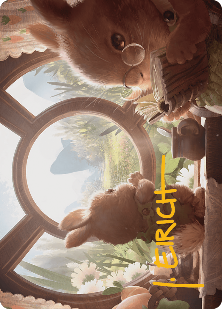 Farseek Art Card (Gold-Stamped Signature) [Bloomburrow Art Series] MTG Single Magic: The Gathering    | Red Claw Gaming