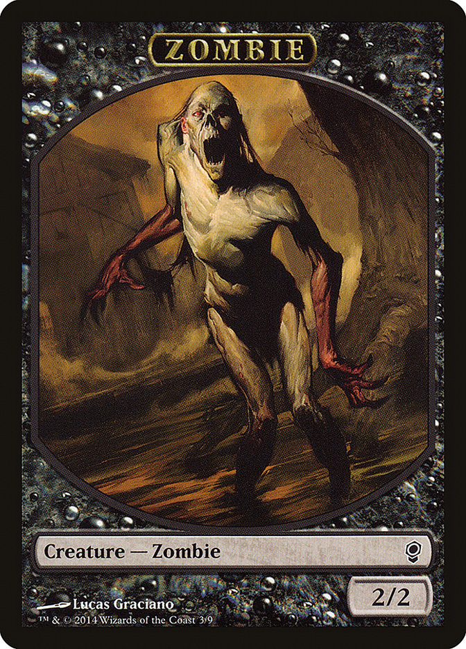 Zombie Token [Conspiracy Tokens] MTG Single Magic: The Gathering | Red Claw Gaming