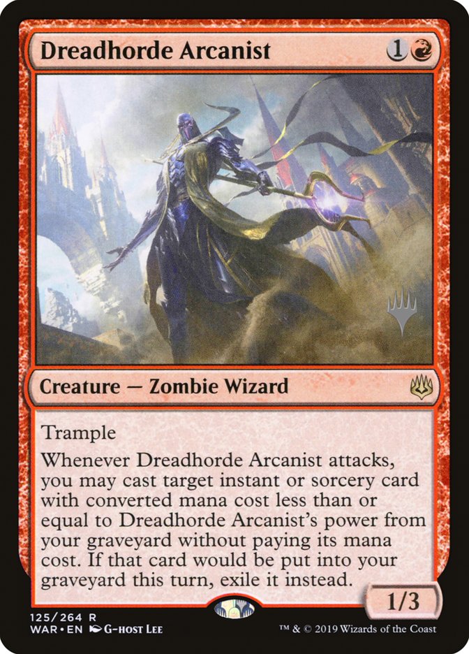 Dreadhorde Arcanist (Promo Pack) [War of the Spark Promos] MTG Single Magic: The Gathering | Red Claw Gaming