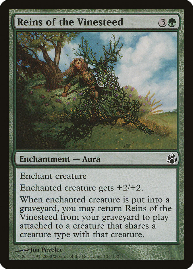 Reins of the Vinesteed [Morningtide] MTG Single Magic: The Gathering | Red Claw Gaming