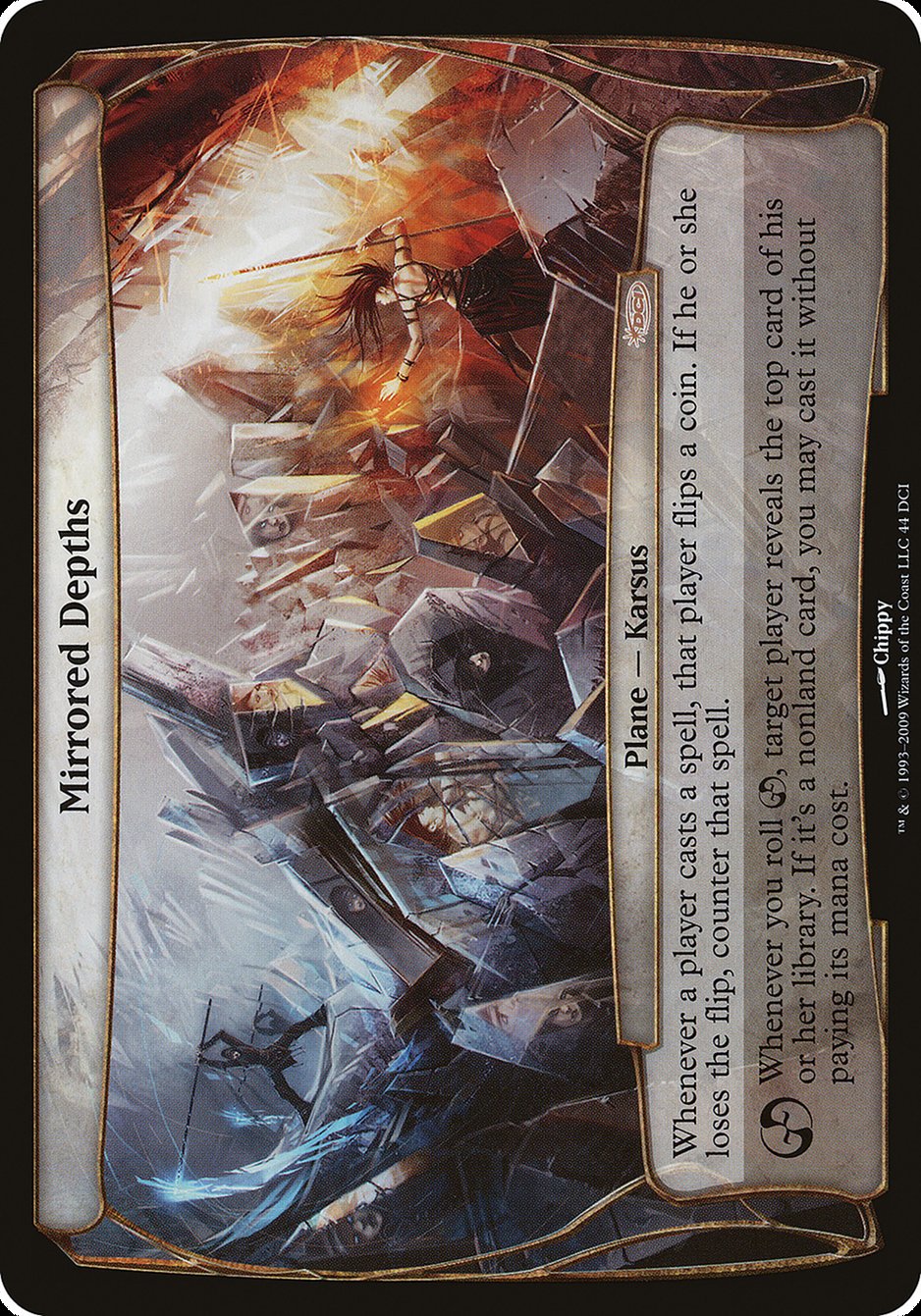 Mirrored Depths (Planes) [Promotional Planes] MTG Single Magic: The Gathering | Red Claw Gaming