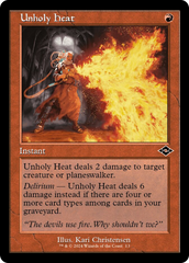 Unholy Heat (Retro) [Modern Horizons 2] MTG Single Magic: The Gathering    | Red Claw Gaming