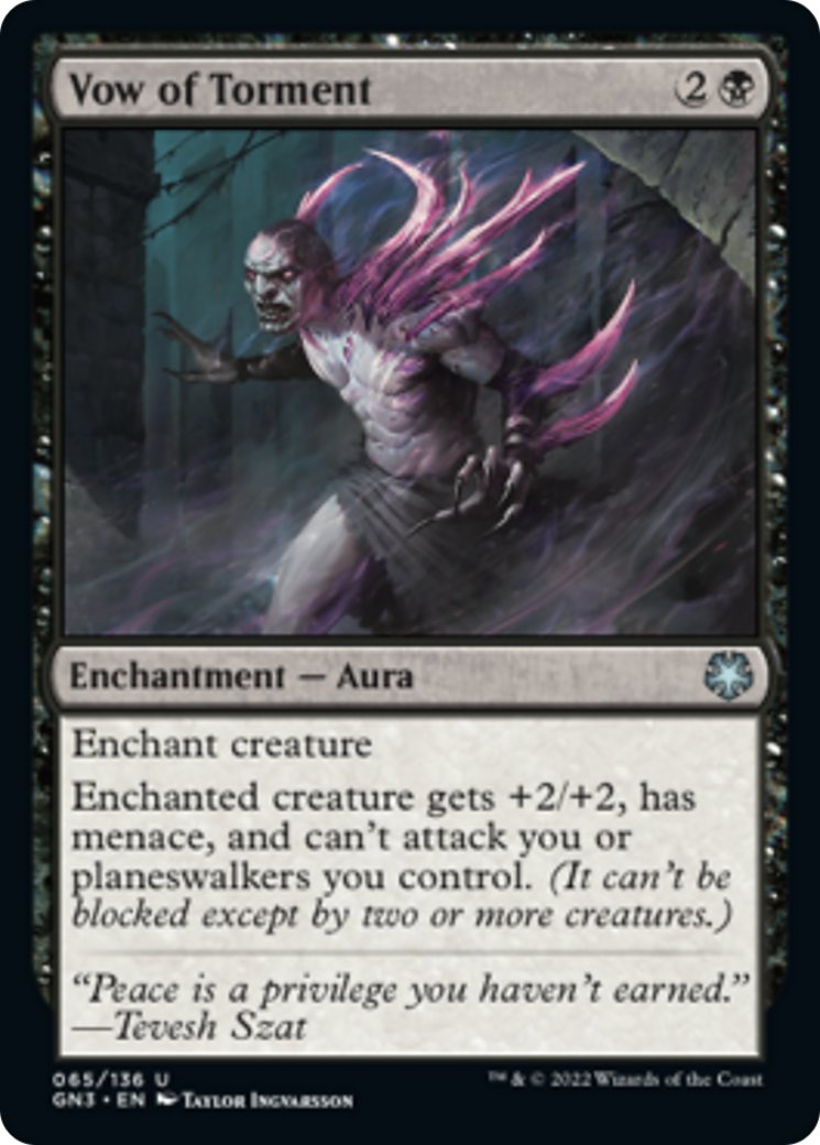 Vow of Torment [Game Night: Free-for-All] MTG Single Magic: The Gathering | Red Claw Gaming