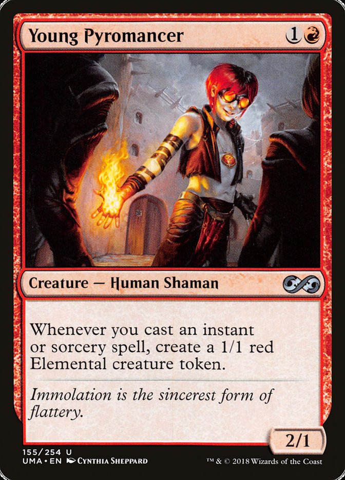 Young Pyromancer [Ultimate Masters] MTG Single Magic: The Gathering | Red Claw Gaming
