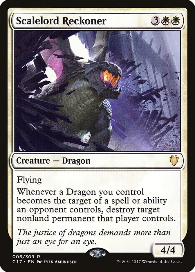 Scalelord Reckoner [Commander 2017] MTG Single Magic: The Gathering | Red Claw Gaming