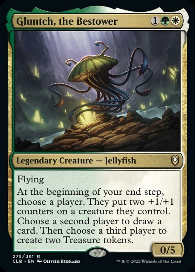 Gluntch, the Bestower [Commander Legends: Battle for Baldur's Gate] MTG Single Magic: The Gathering | Red Claw Gaming