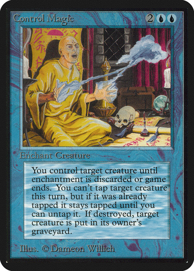 Control Magic [Alpha Edition] MTG Single Magic: The Gathering | Red Claw Gaming