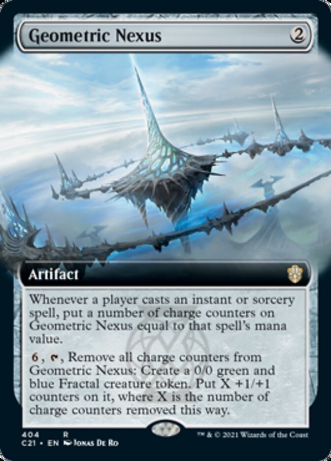 Geometric Nexus (Extended Art) [Commander 2021] MTG Single Magic: The Gathering | Red Claw Gaming