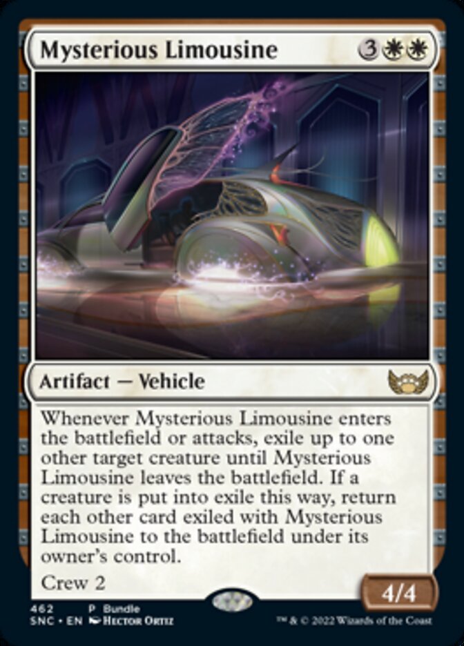 Mysterious Limousine (Bundle) [Streets of New Capenna] MTG Single Magic: The Gathering | Red Claw Gaming