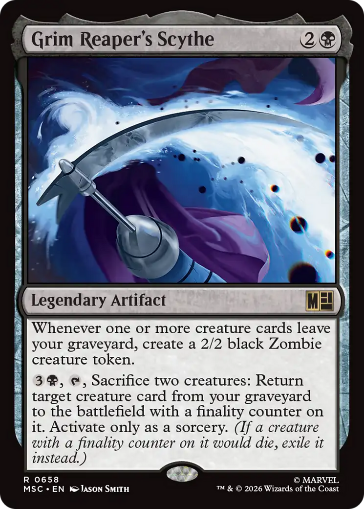 Grim Reaper's Scythe [Marvel Super Heroes Commander] | Red Claw Gaming