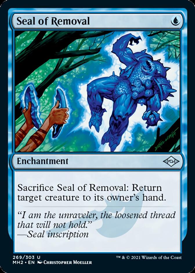 Seal of Removal (Foil Etched) [Modern Horizons 2] MTG Single Magic: The Gathering    | Red Claw Gaming