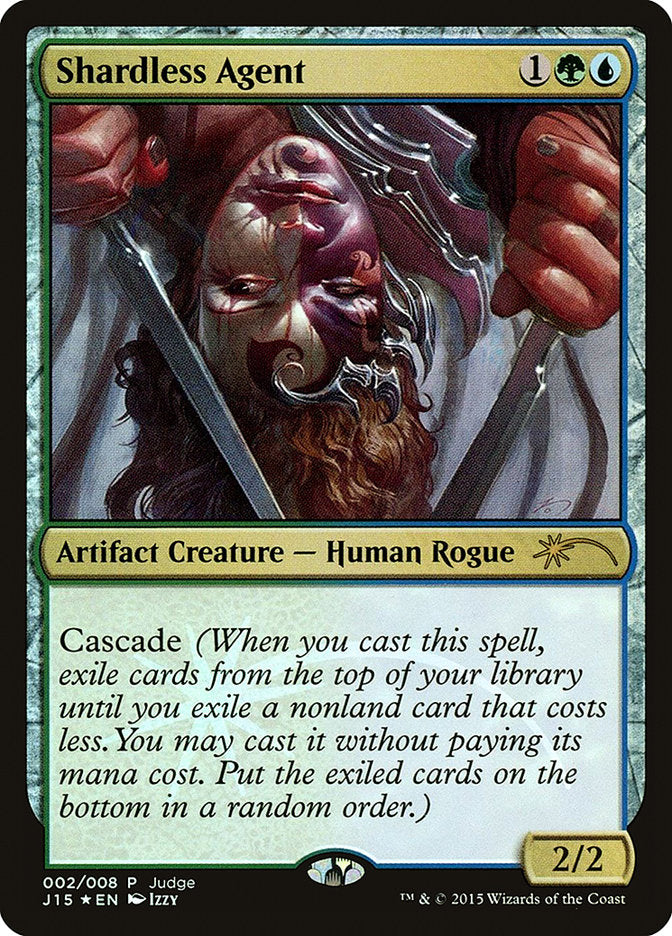 Shardless Agent [Judge Gift Cards 2015] MTG Single Magic: The Gathering | Red Claw Gaming
