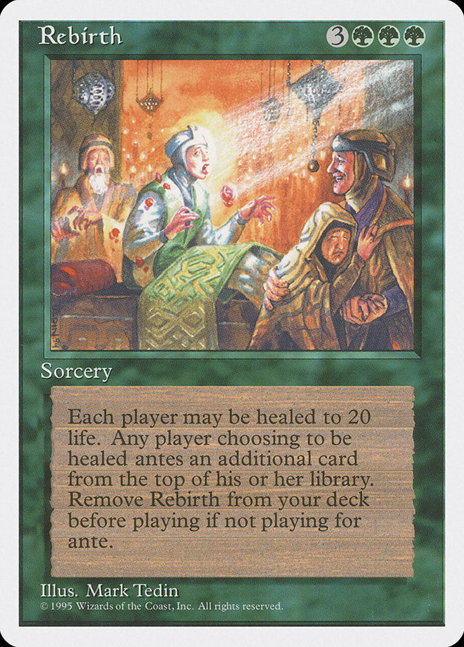Rebirth [Fourth Edition] MTG Single Magic: The Gathering | Red Claw Gaming