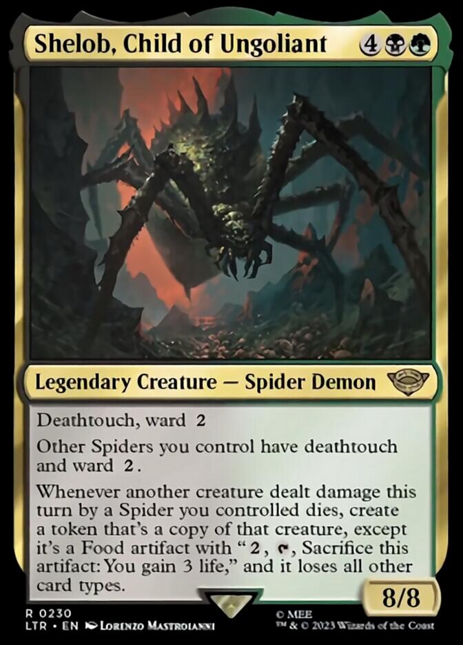 Shelob, Child of Ungoliant [The Lord of the Rings: Tales of Middle-Earth] MTG Single Magic: The Gathering | Red Claw Gaming